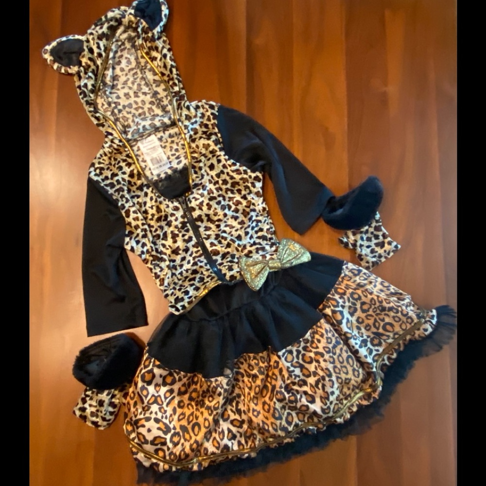 Leopard Halloween costume dress